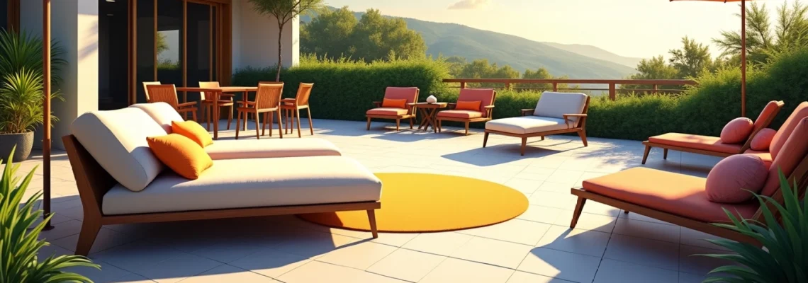 Muebles para espacios exteriores