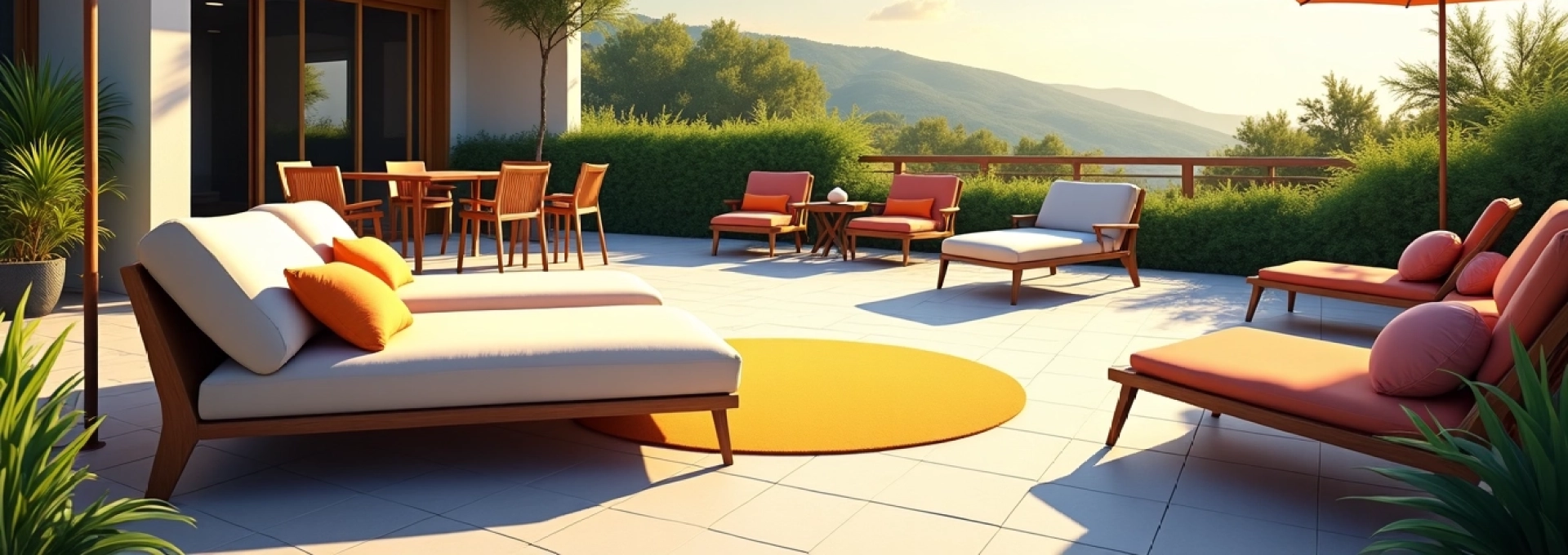 Muebles para espacios exteriores